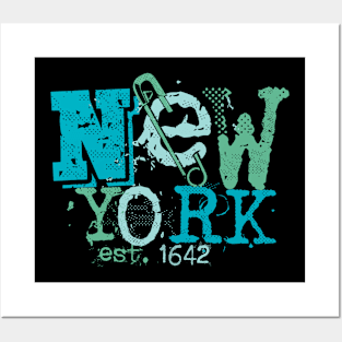 New York est 1642 13.0 Posters and Art